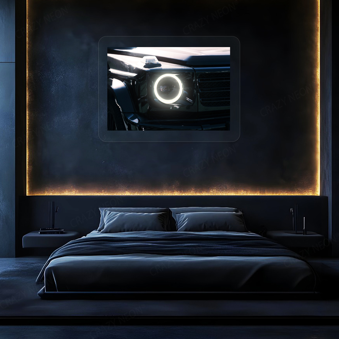 Phantom G-Class Halo Neon Artwork | Warmwhite