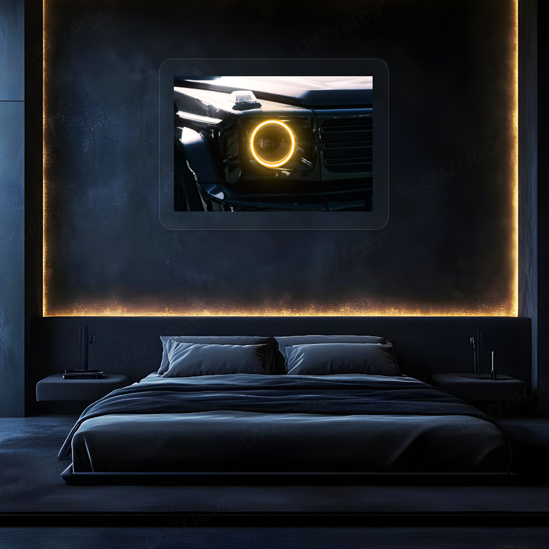 Phantom G-Class Halo Neon Artwork | Orange