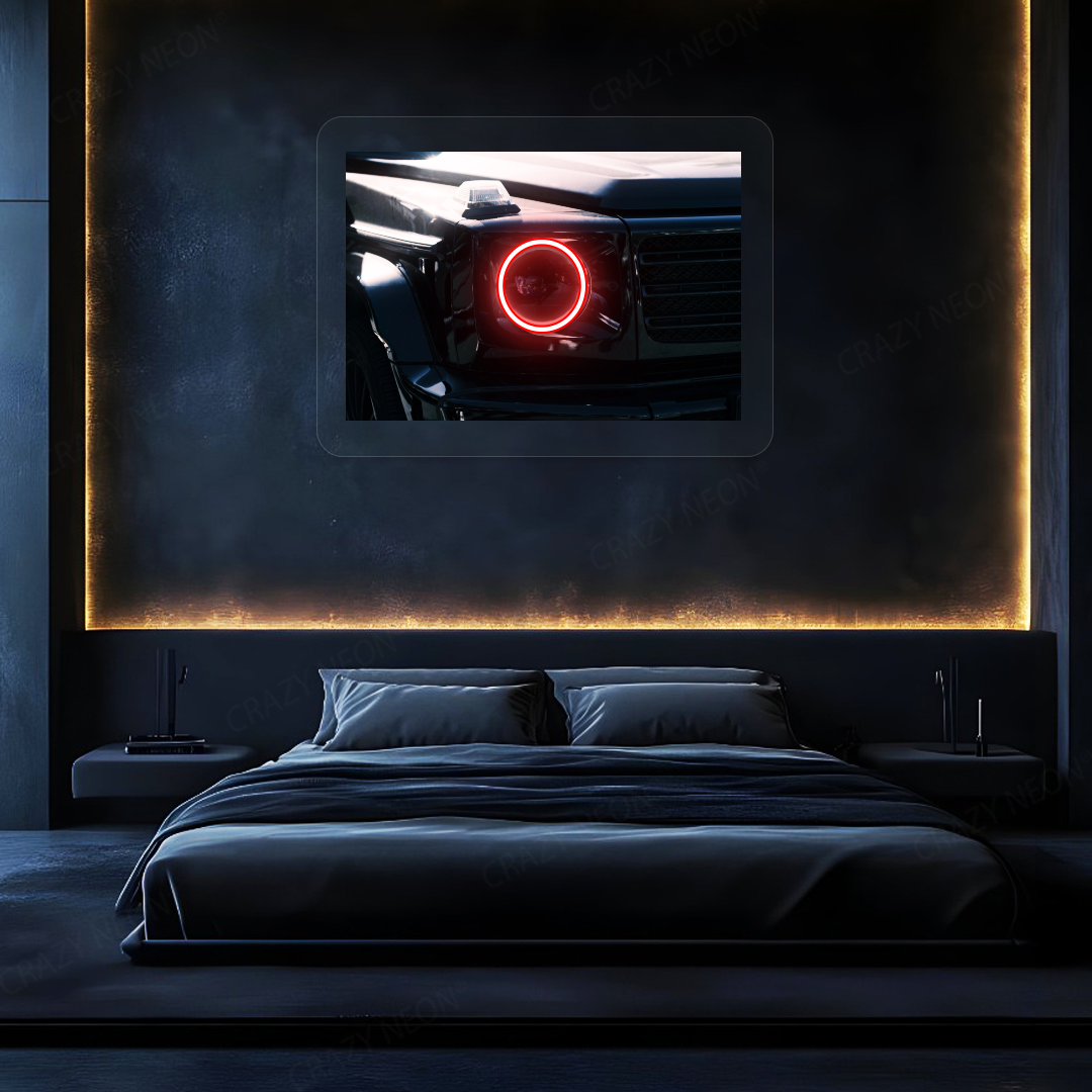 Phantom G-Class Halo Neon Artwork | Red