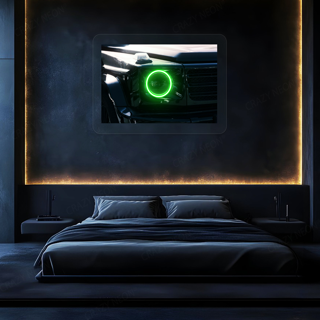 Phantom G-Class Halo Neon Artwork | Green