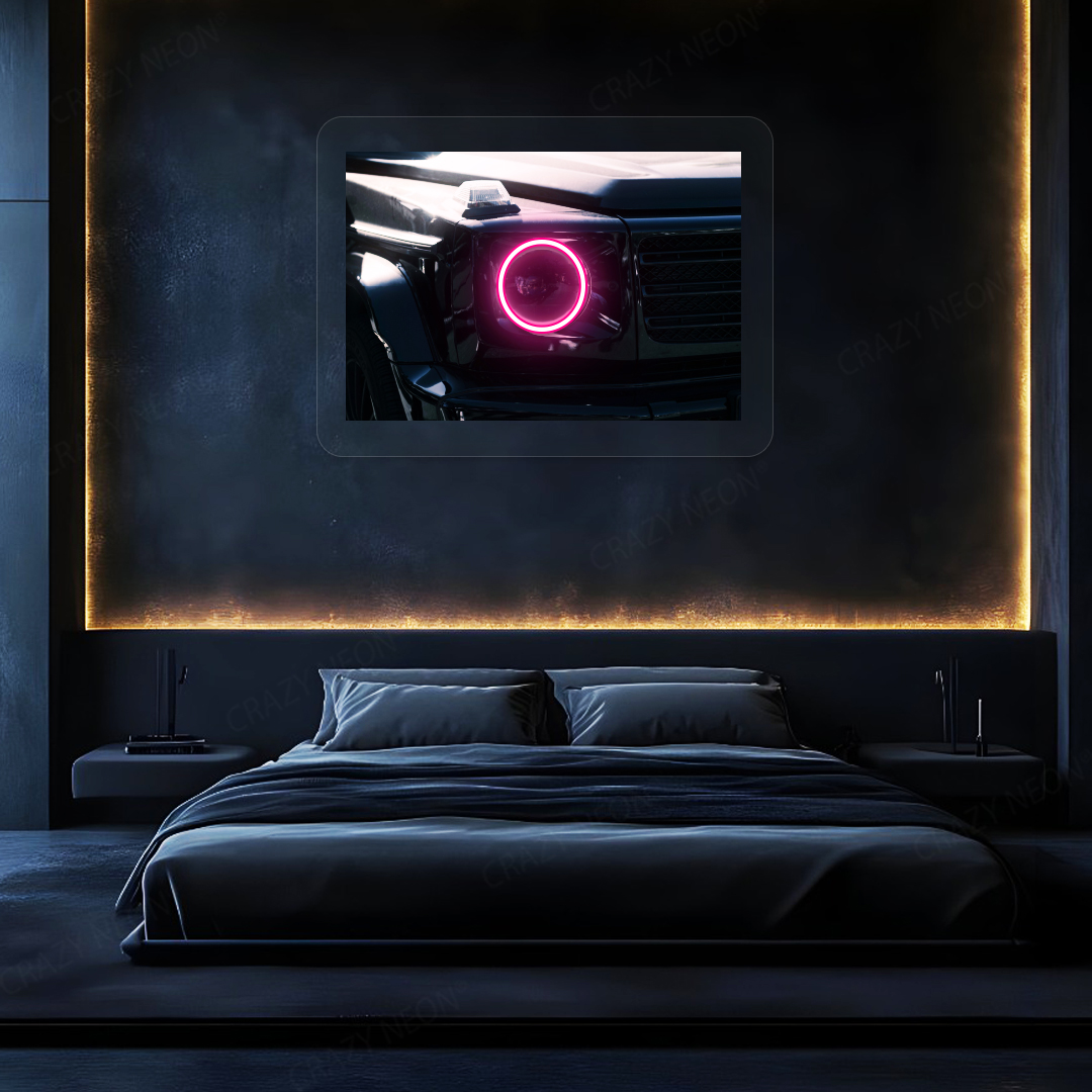 Phantom G-Class Halo Neon Artwork | Pink