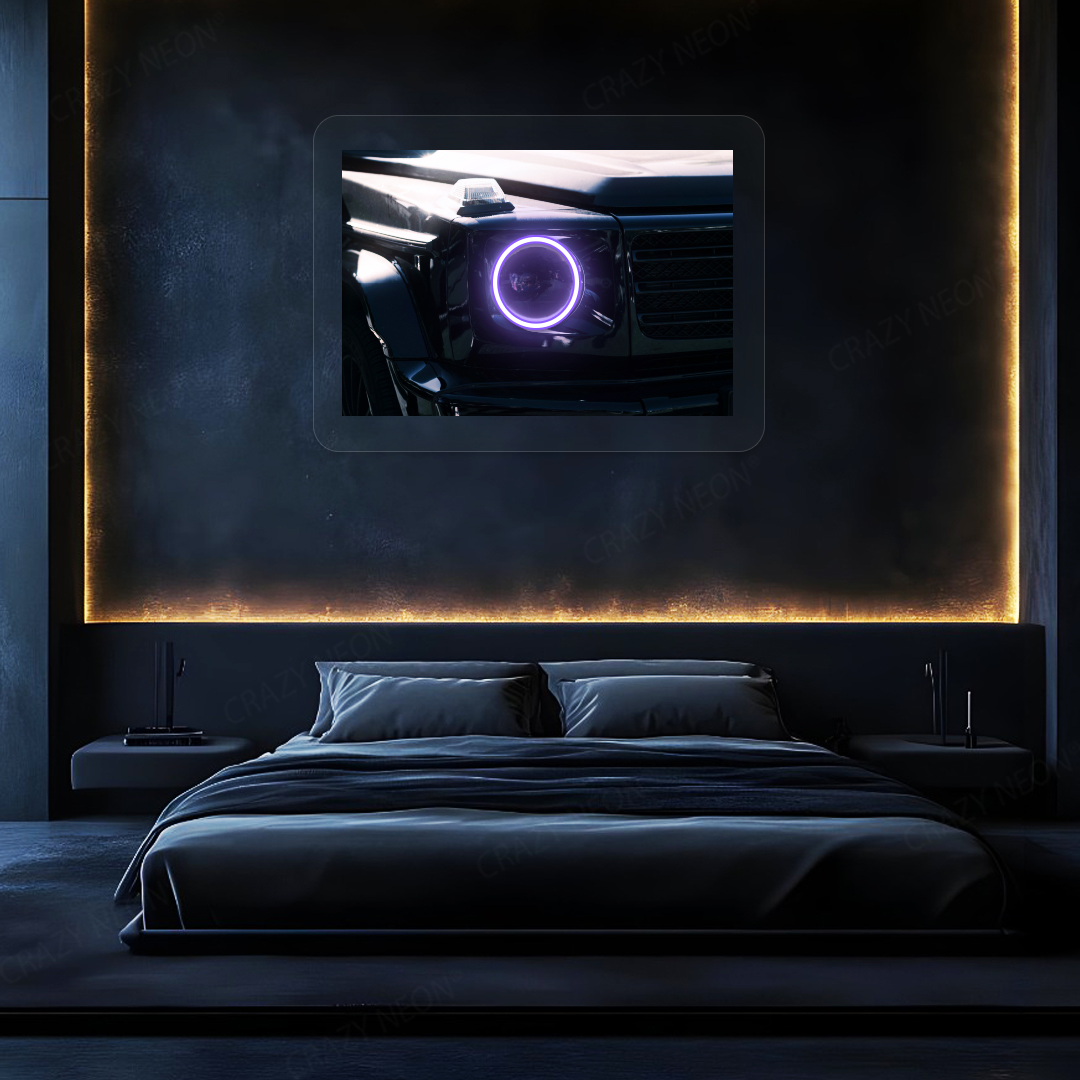 Phantom G-Class Halo Neon Artwork | Purple