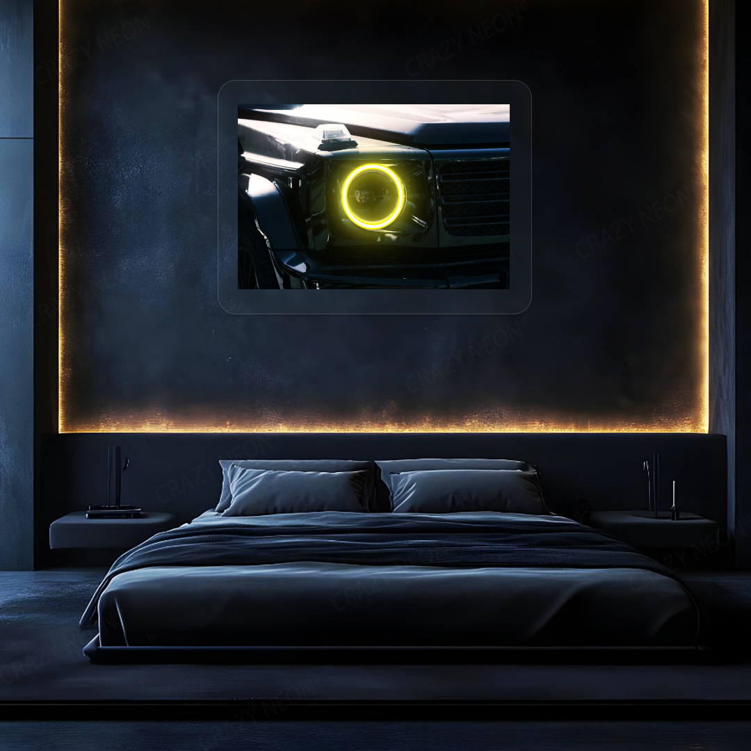Phantom G-Class Halo Neon Artwork | Yellow