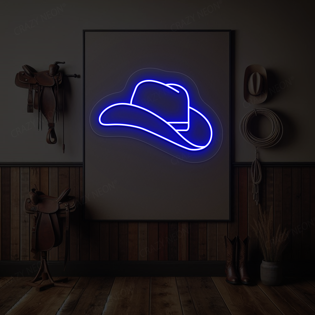 Cowboy Hat Neon Sign