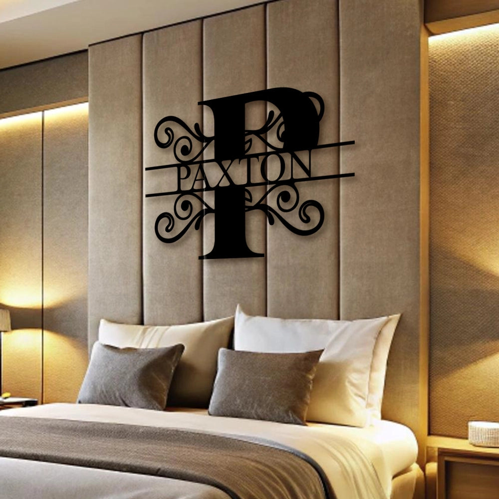 Personalize Metal Name Sign