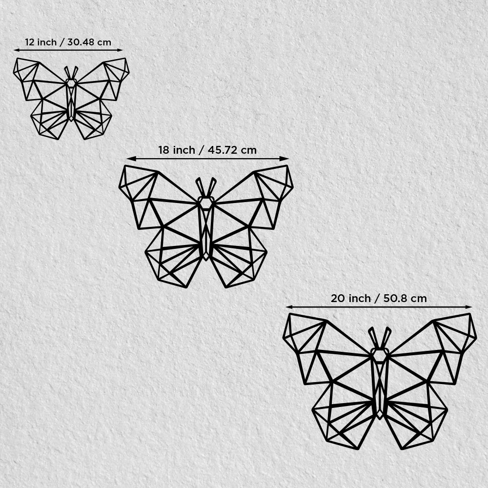 Butterfly Metal Sign