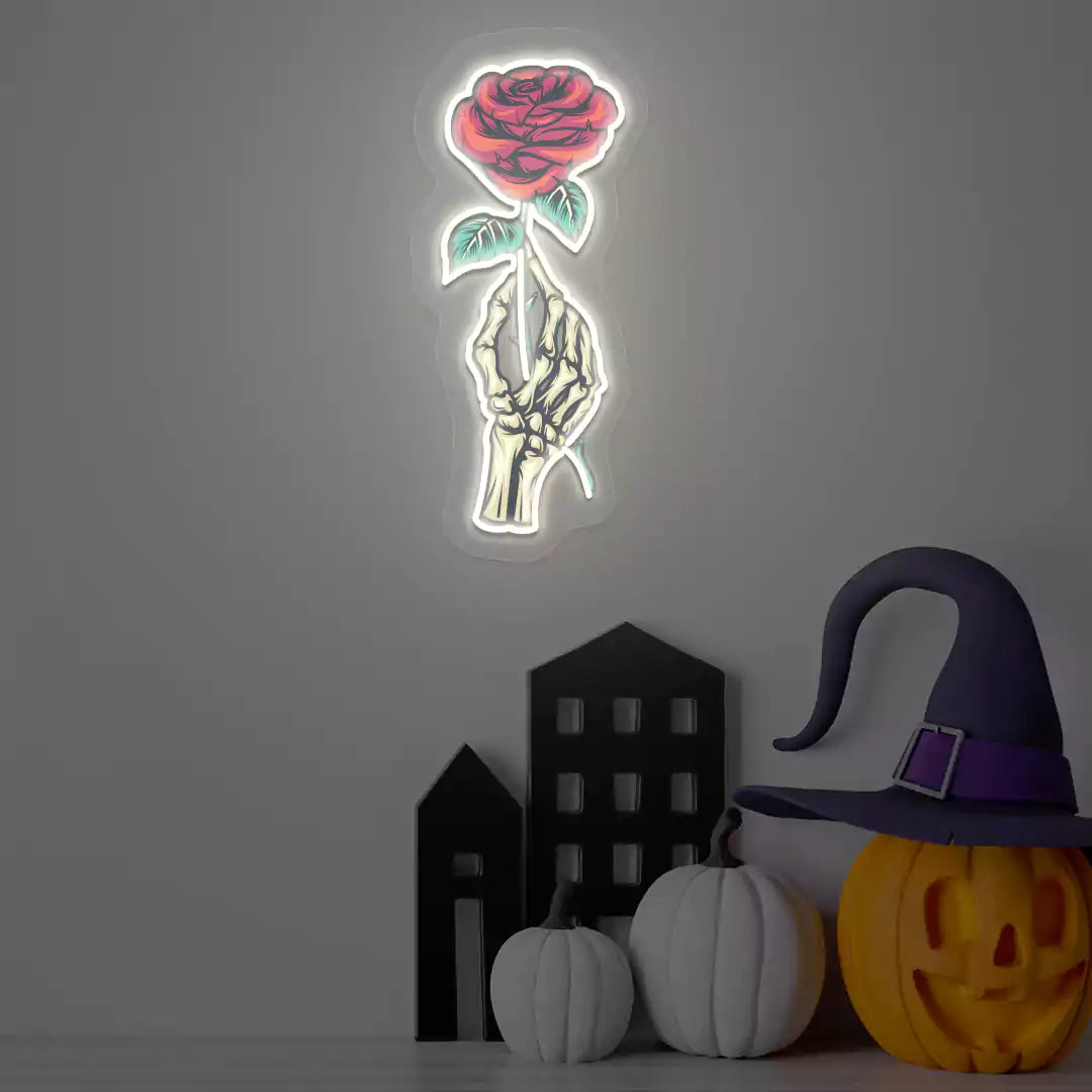 Deadly Romance Neon Artwork | Warmwhite