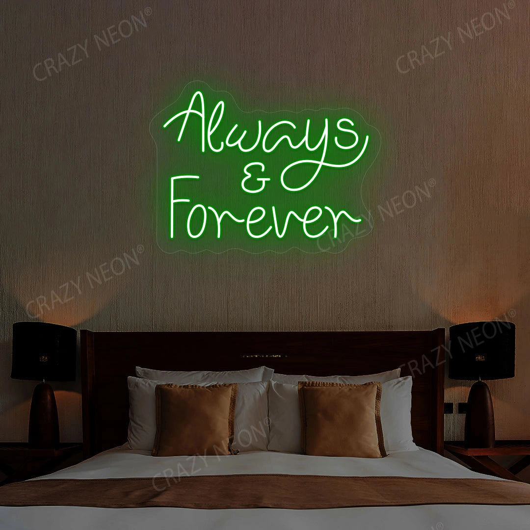 Always And Forever Sign | Green