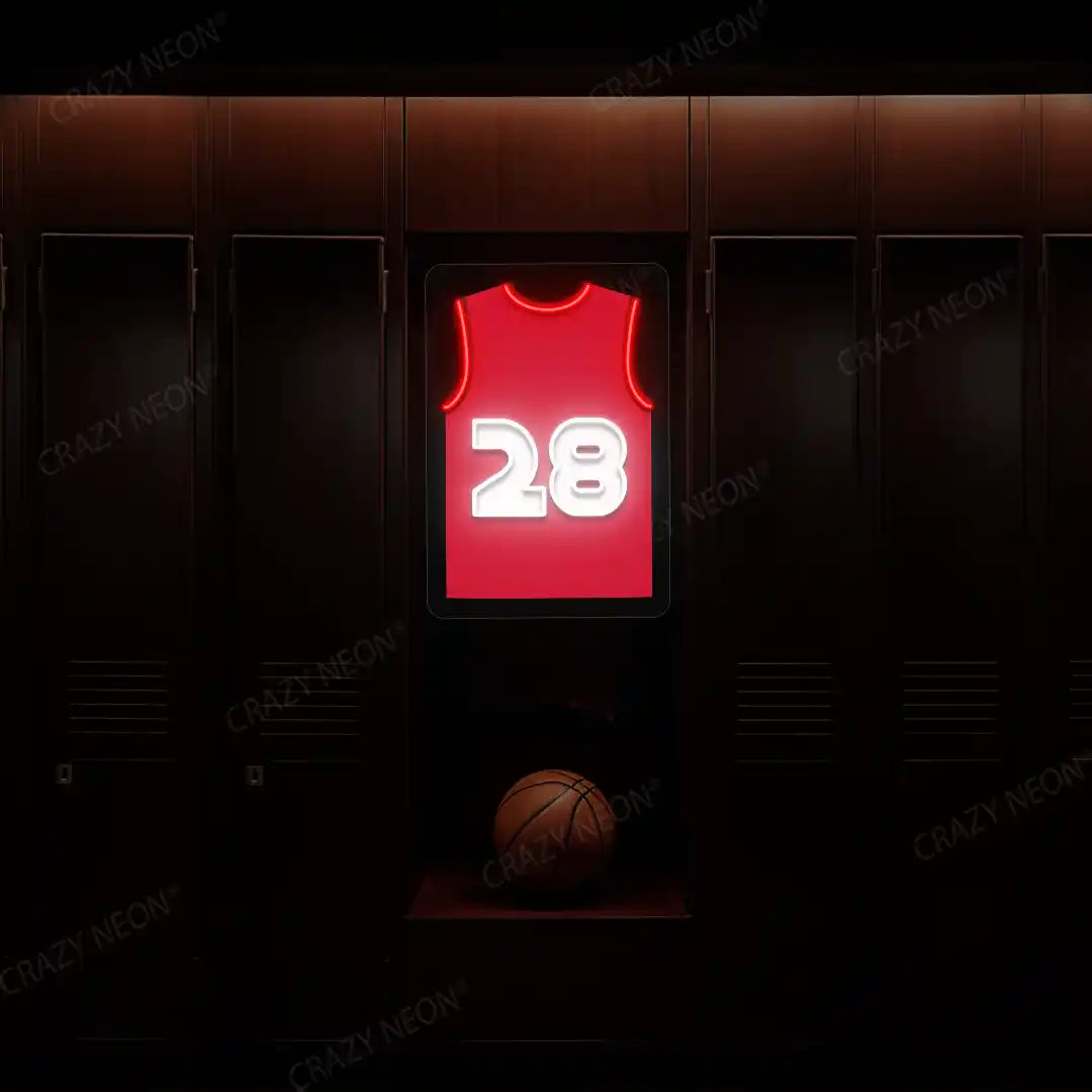 Houston Şengün 28 Jersey Basketball Neon Artwork