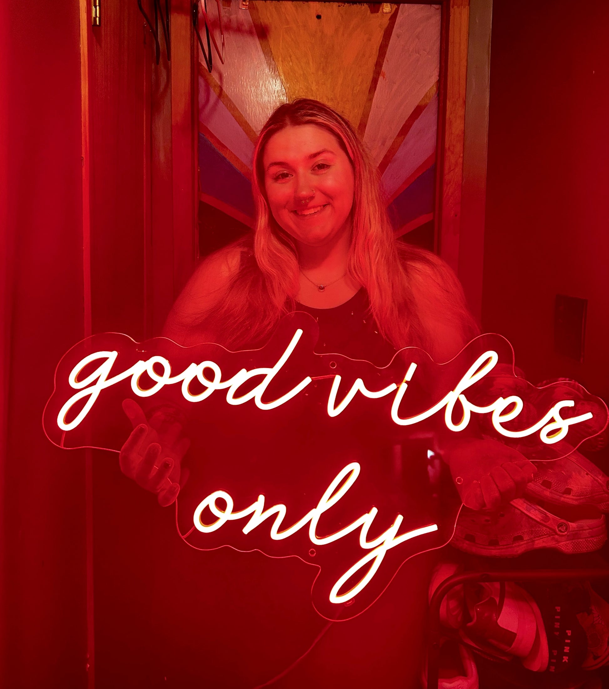 Good Vibes Only Sign