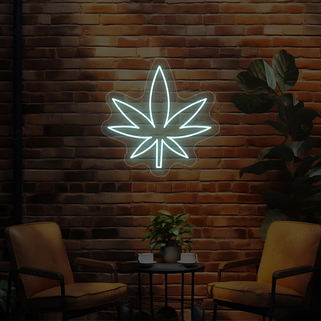 Cannabis Neon Sign | Iceblue