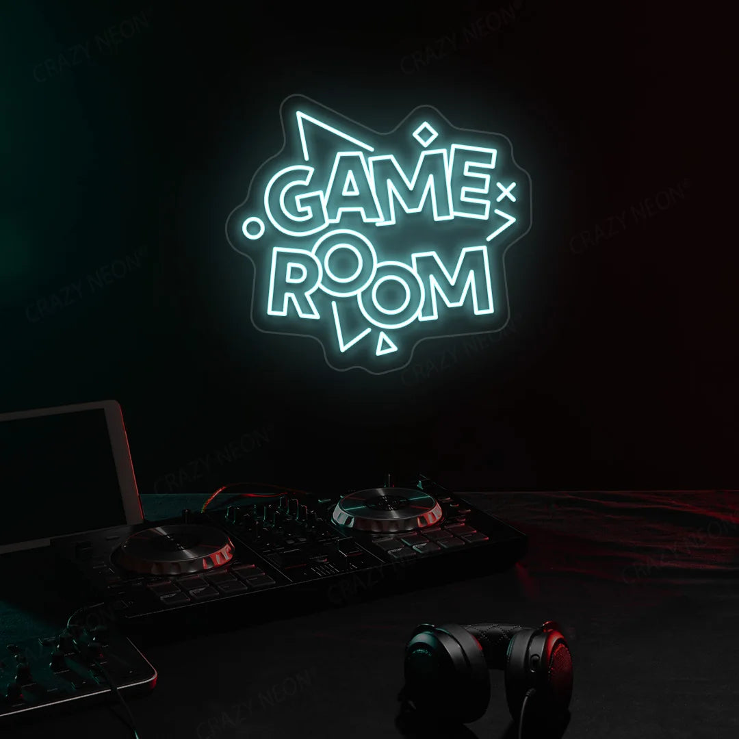 Game Room Neon Sign | Iceblue