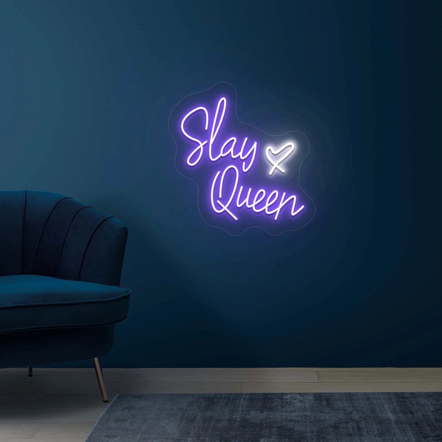 Slay Queen Neon Sign | Purple