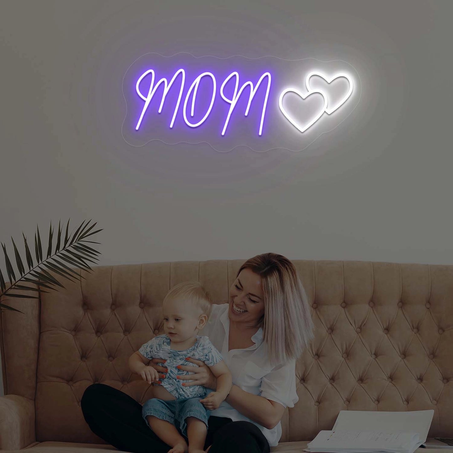 Mom Neon Sign