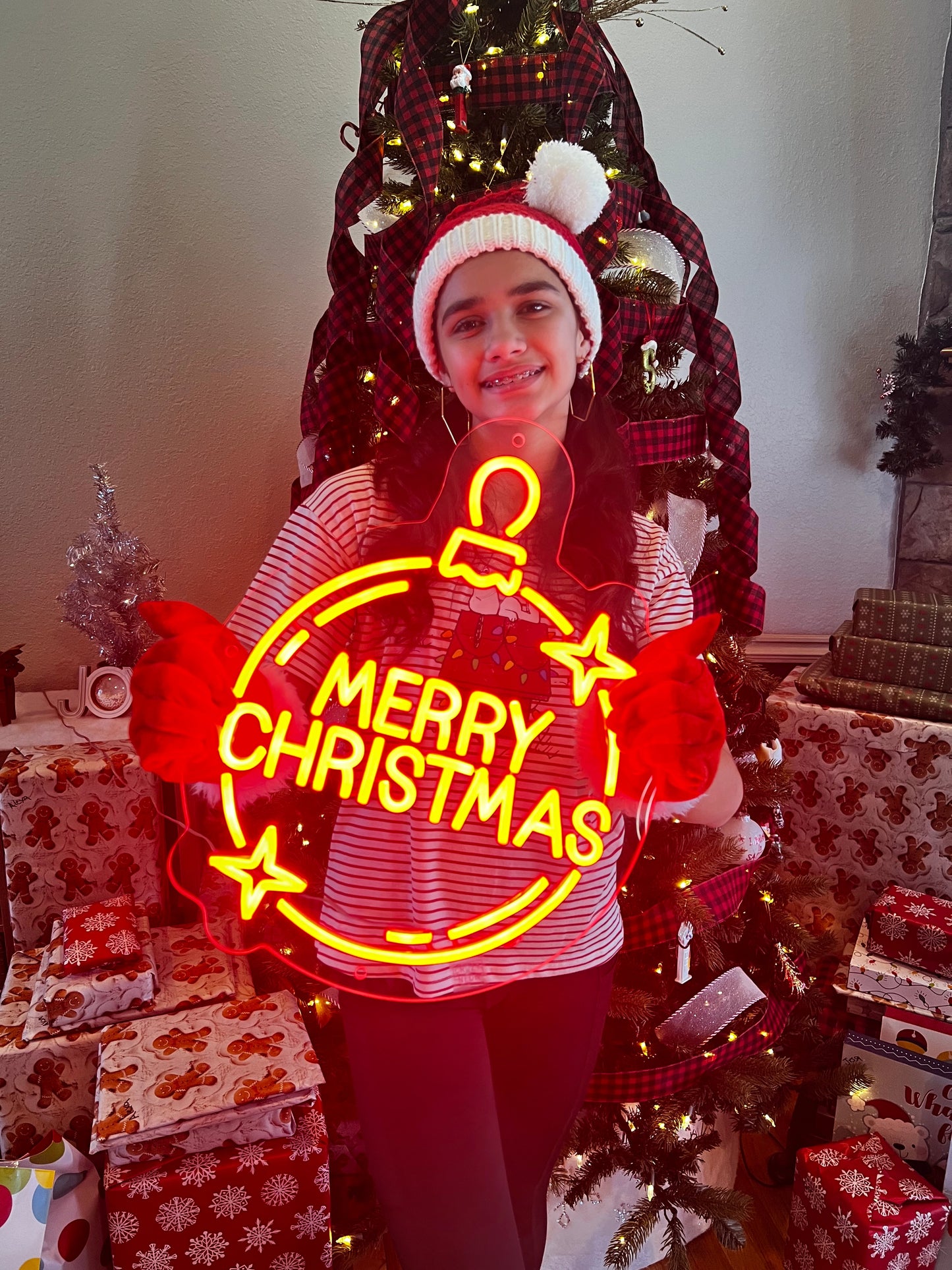 Merry Christmas Neon Sign
