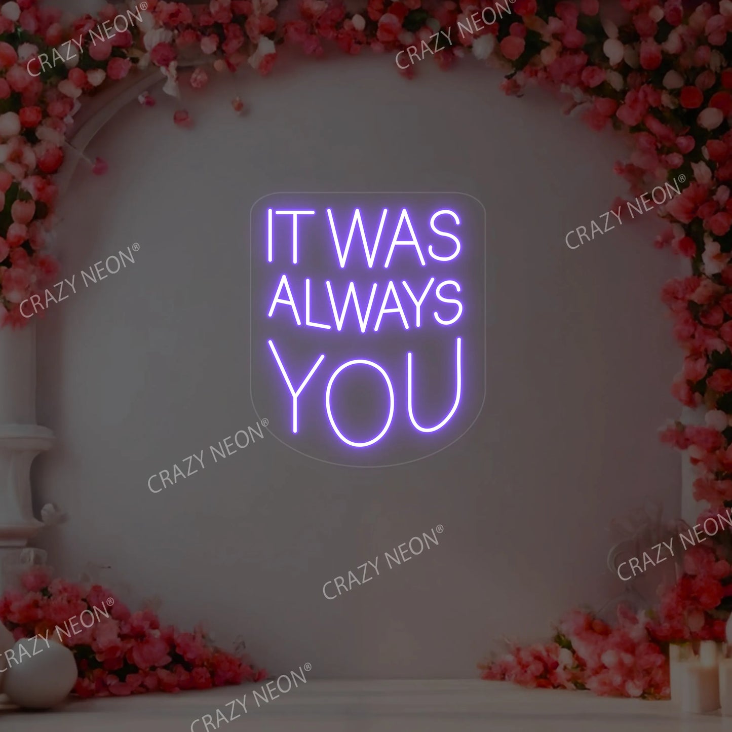It Was Always You Sign | Purple