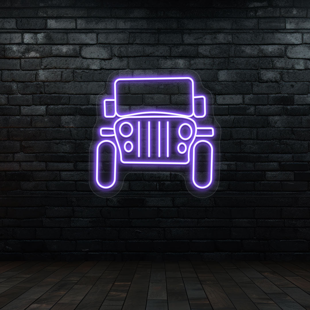 Jeep Neon Sign