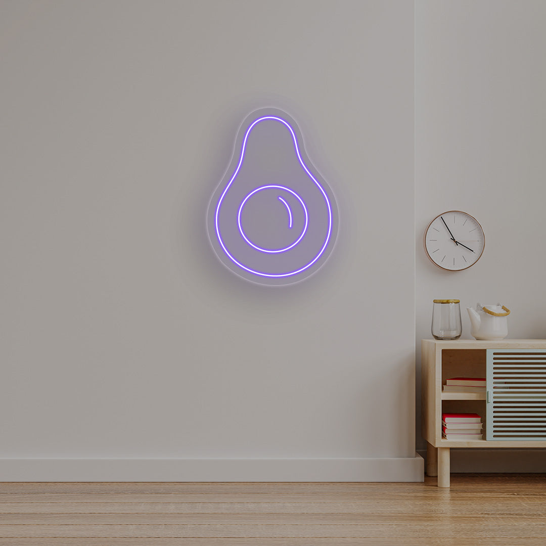 Avocado Neon Sign | CNUS016800 | Purple