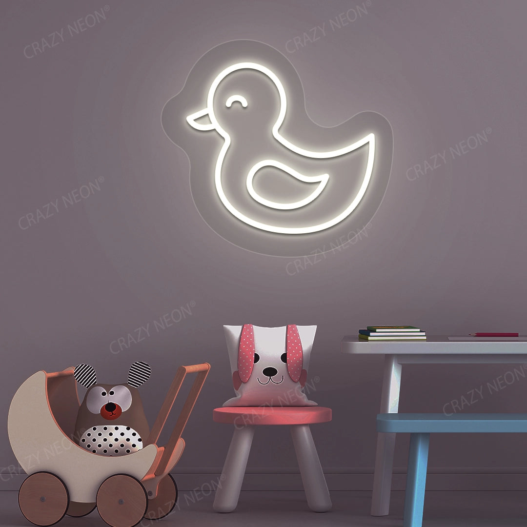 Baby Duck Neon Sign | Warmwhite