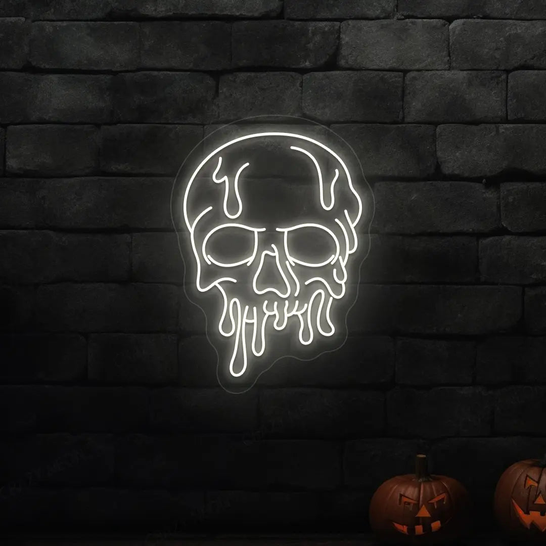 LED Skull Neon Sign