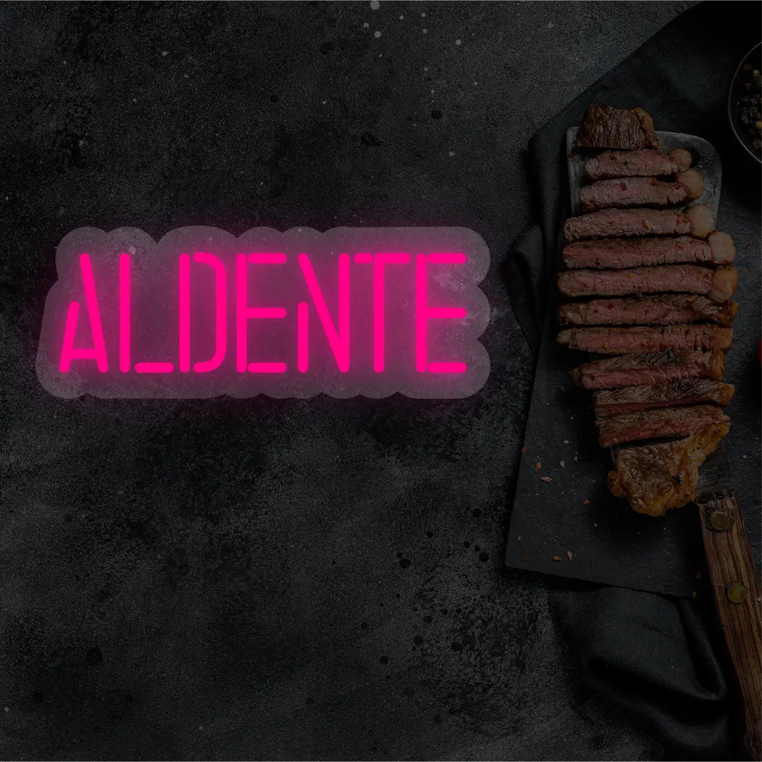 AlDente Neon Sign | pink