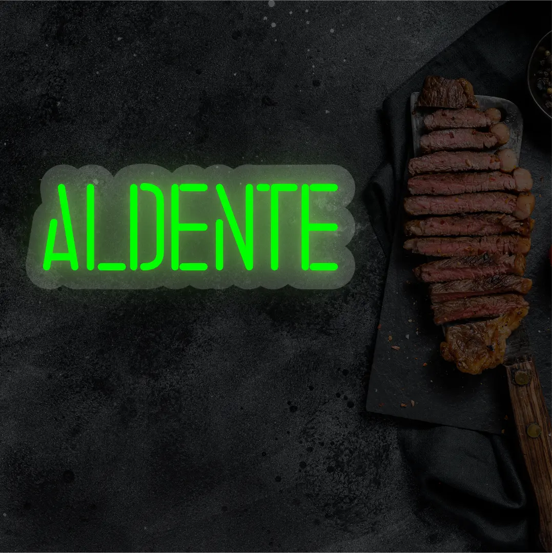 AlDente Neon Sign | Green