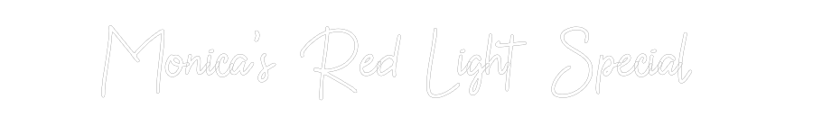 CN LED NEON: Monica’s Red ...