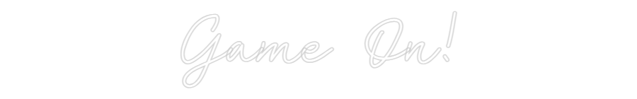 CN LED NEON: Game On!