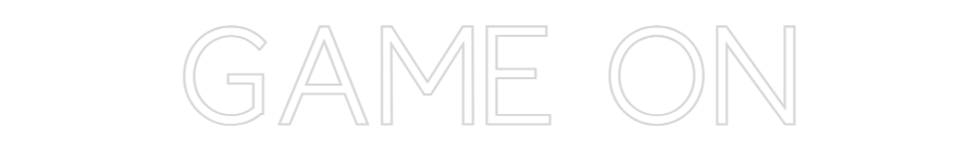 CN LED NEON: GAME ON