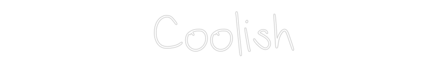 CN LED NEON: Coolish