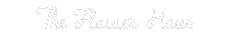 CN LED NEON: The Flower Haus