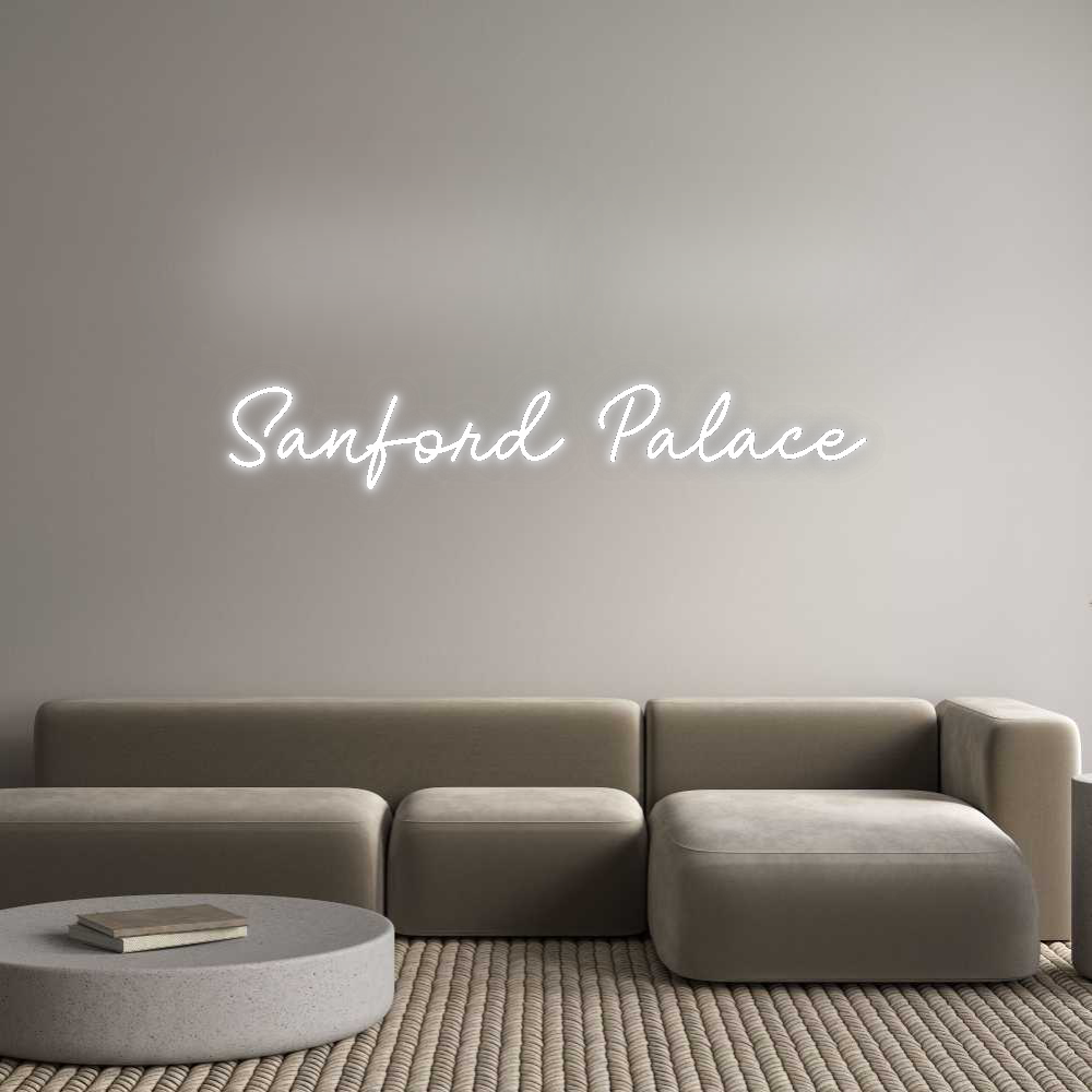 CN LED NEON: Sanford Palace