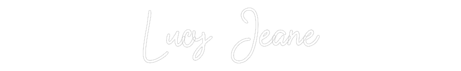 CN LED NEON: Lucy Jeane