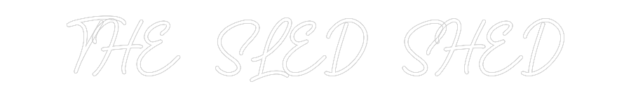 CN LED NEON: THE SLED SHED