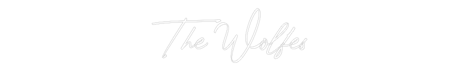 CN LED NEON: The Wolfes