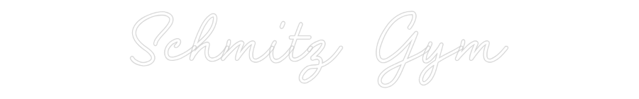 CN LED NEON: Schmitz Gym