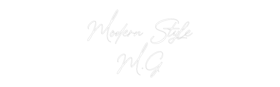 CN LED NEON: Modern Style
...