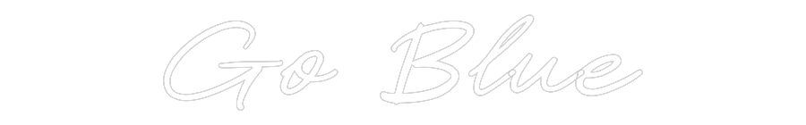 CN LED NEON: Go Blue