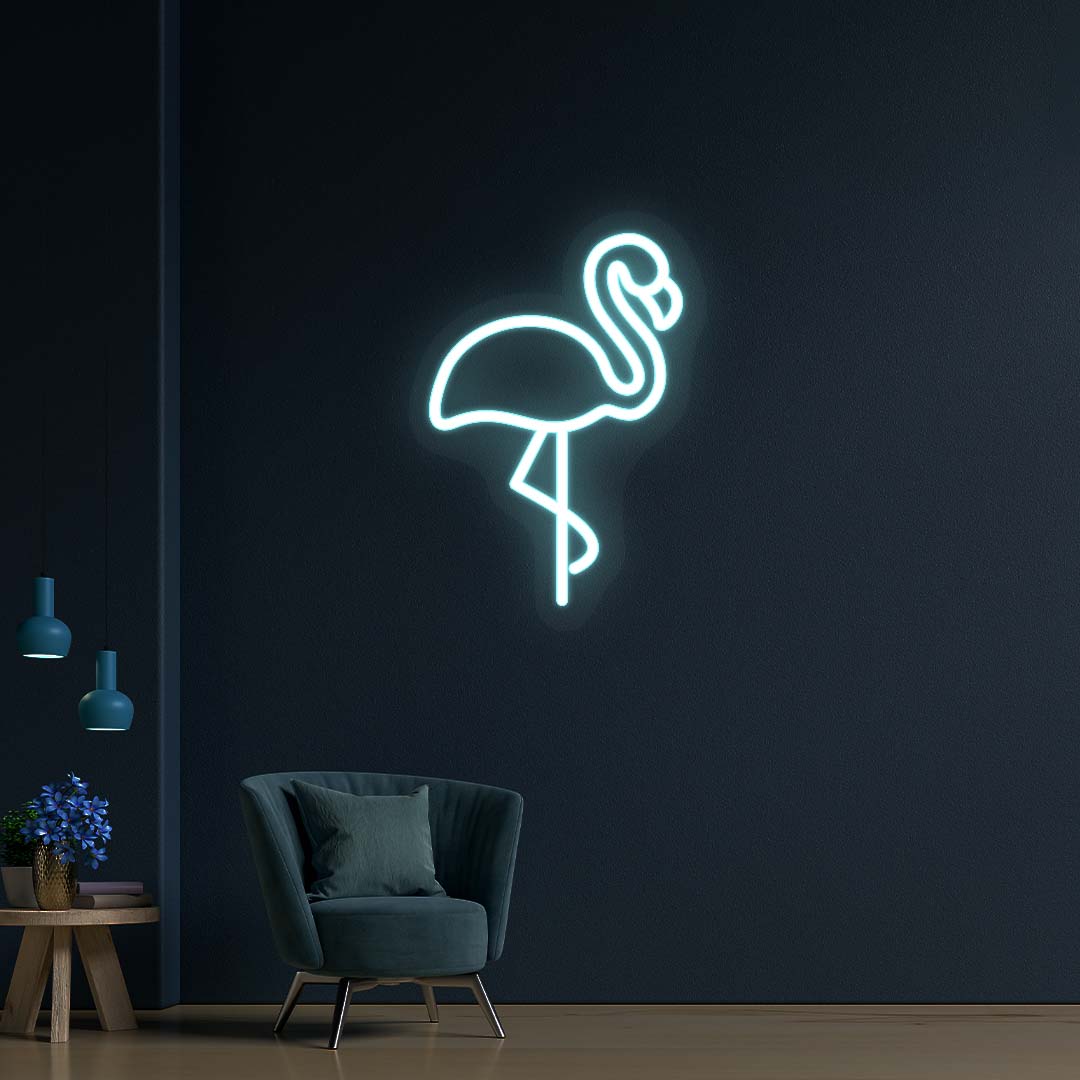 Flamingo Neon Sign | Iceblue