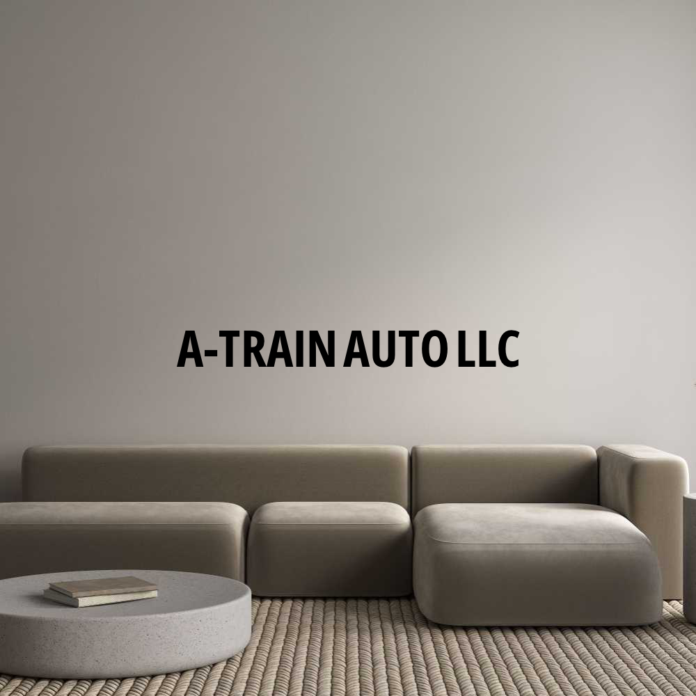 CN Acrylic Letter: A-TRAIN AUTO ...