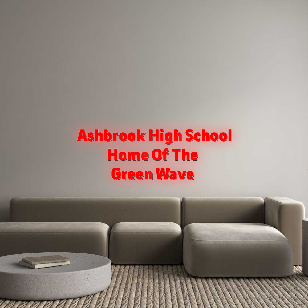 CN Channel Letters: Ashbrook High...