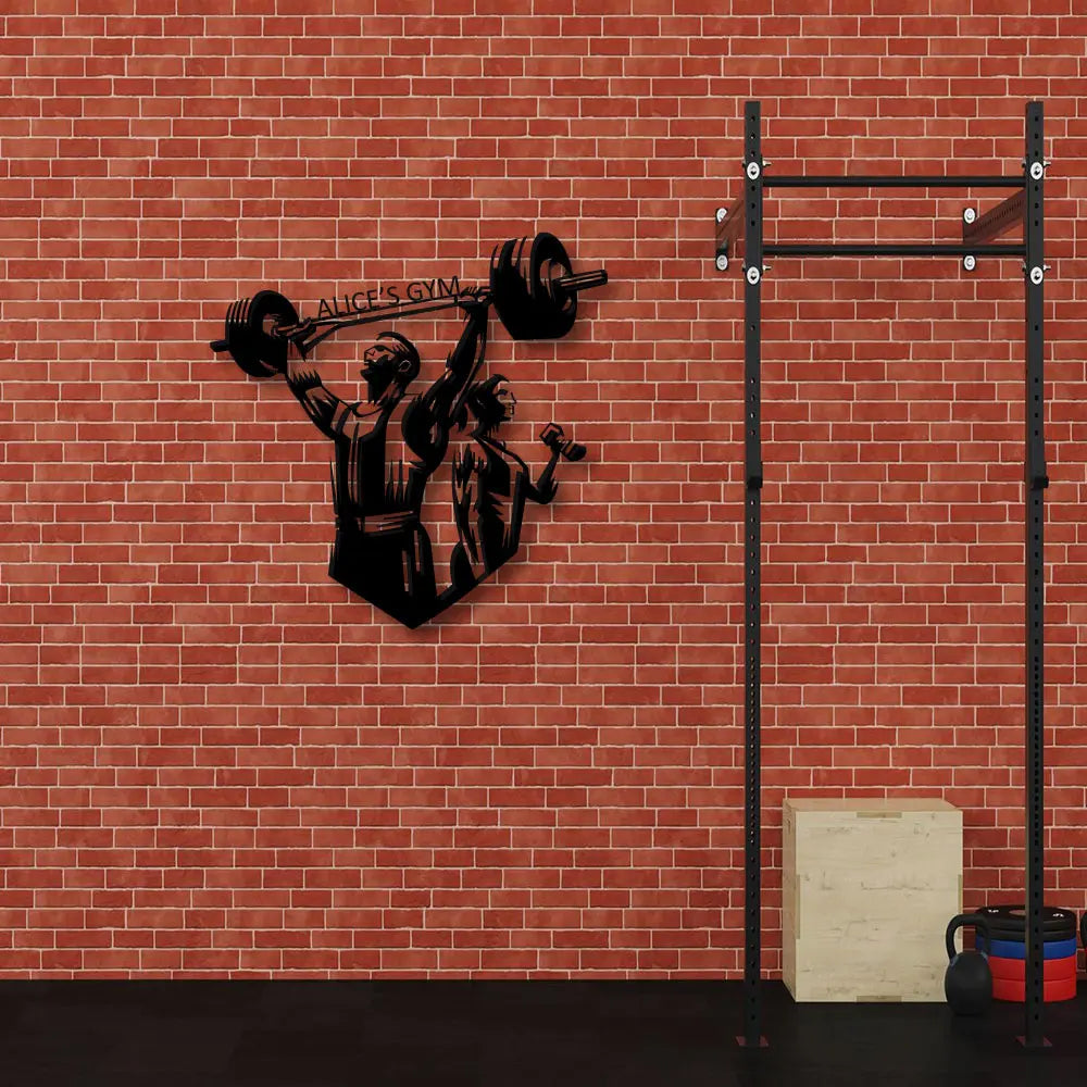 Custom Metal Gym Sign