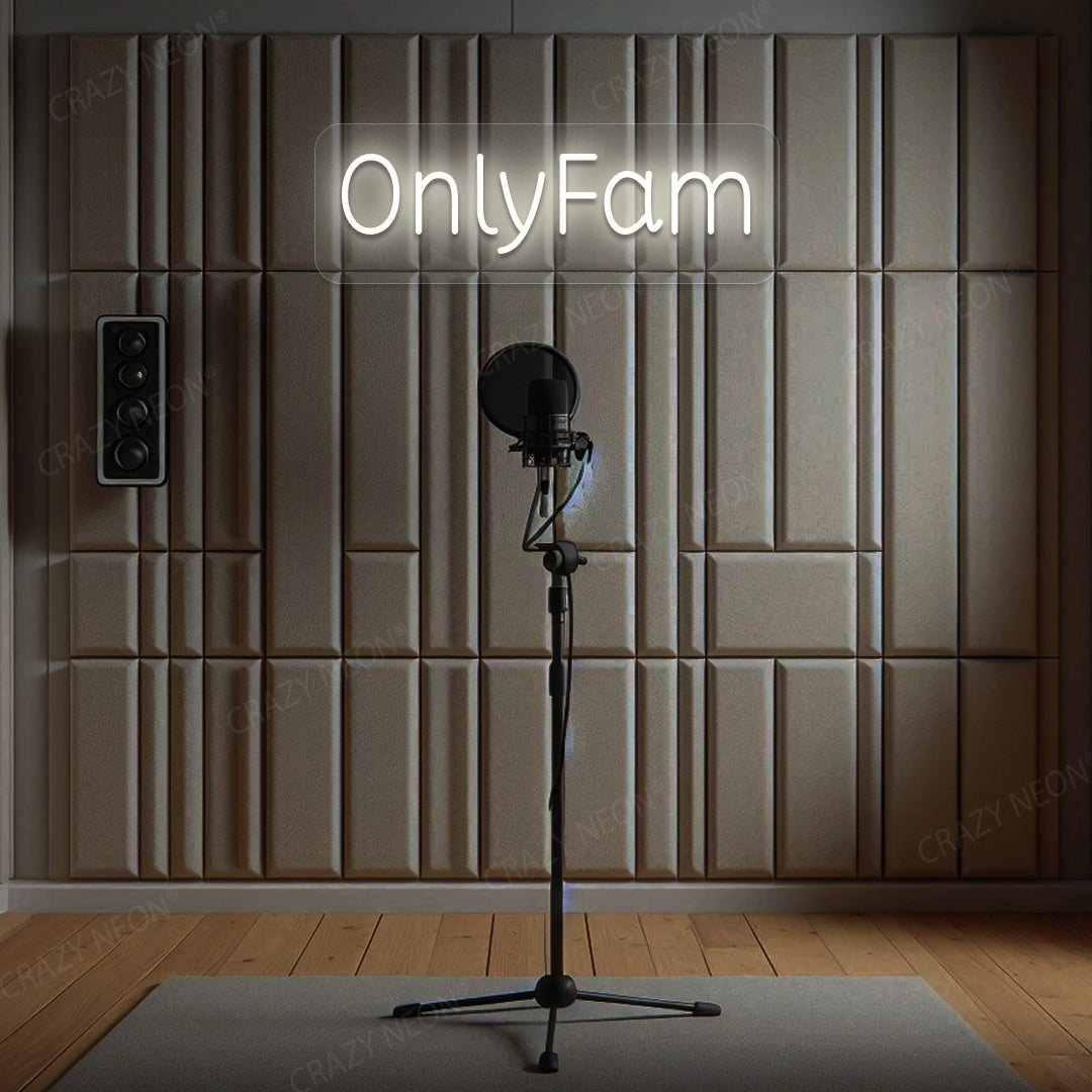 Only Fam Neon Sign | Warm White
