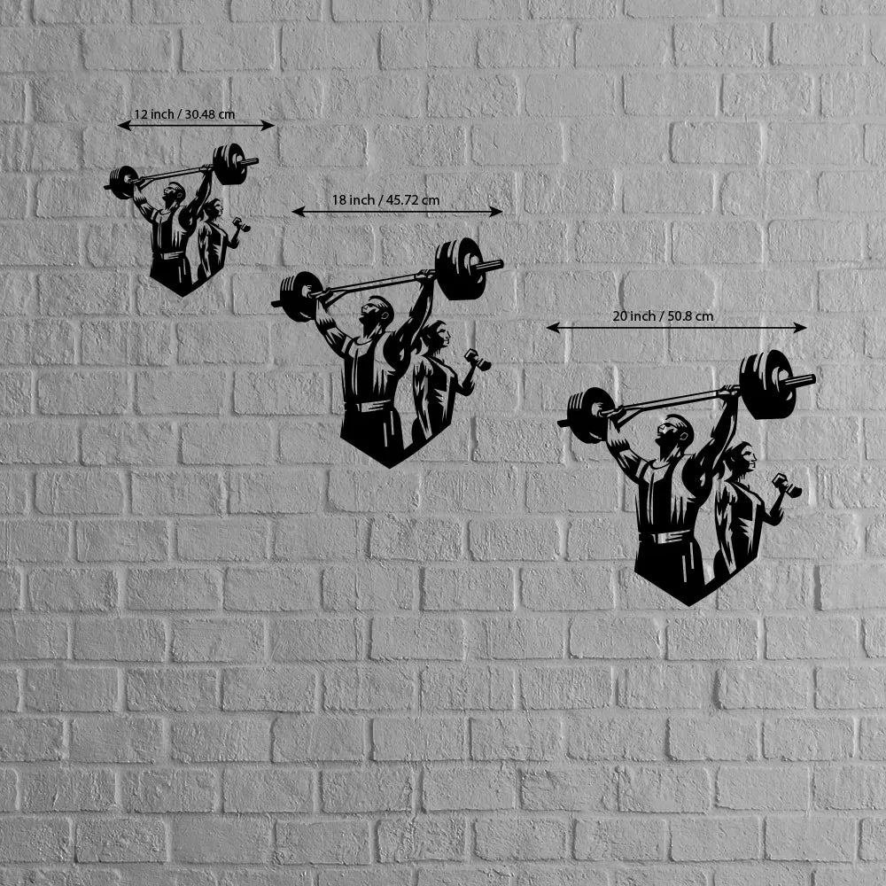 Custom Metal Gym Sign