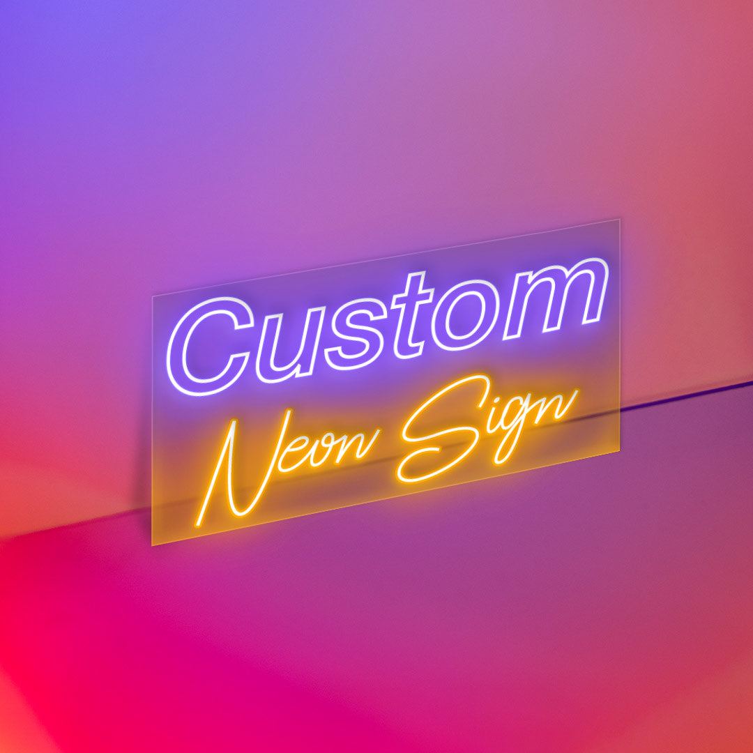 Custom LED Neon Sign  Create Your Own Neon Light Signs Online – CrazyNeon
