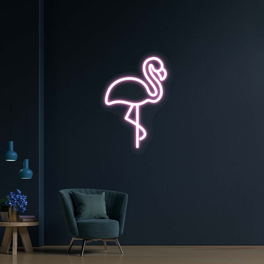 Flamingo Neon Sign | Pink