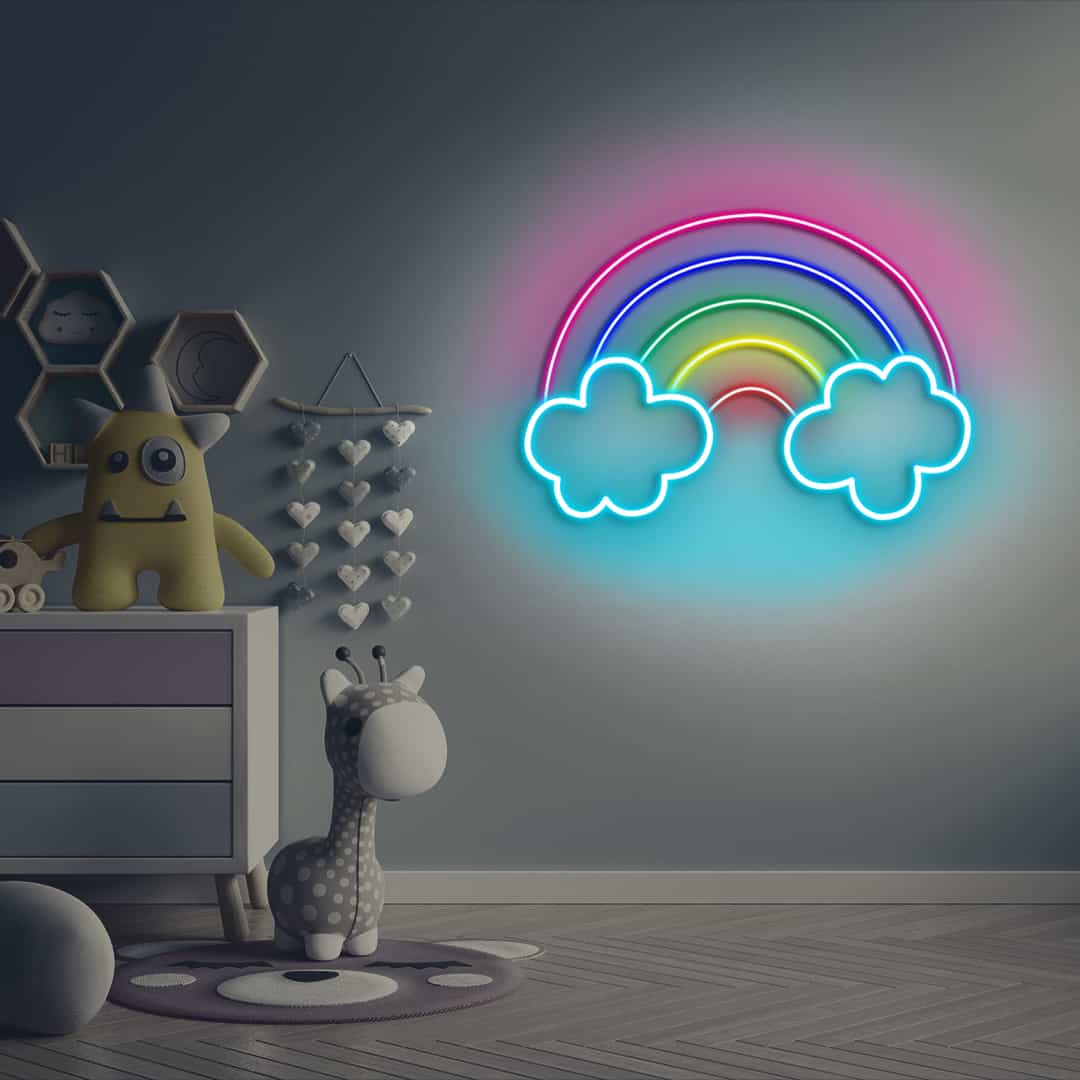 Rainbow Neon Sign