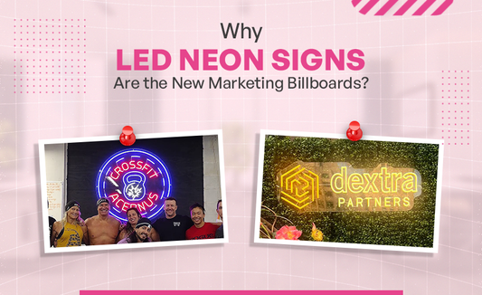 LED neon signs for marketing