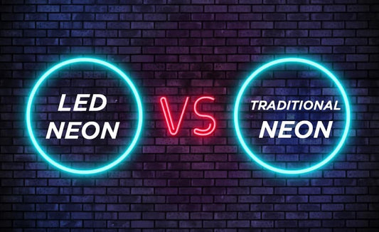 LED neon vs Traditional neon