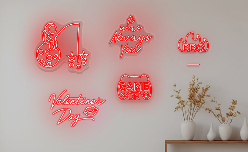 How Red Signs Bring Aesthetic Vibes to Your Different Occasions and Space